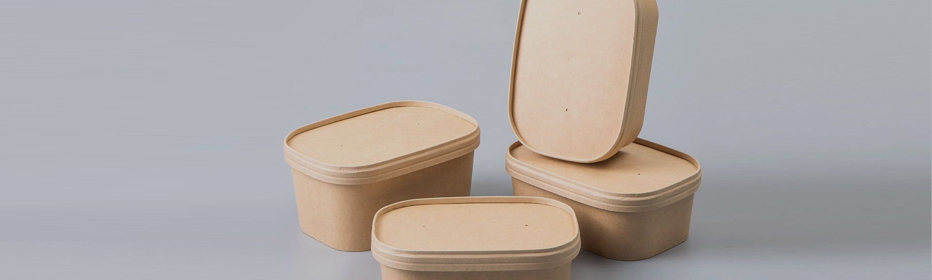 Mangkuk Kertas Persegi Panjang & Persegi